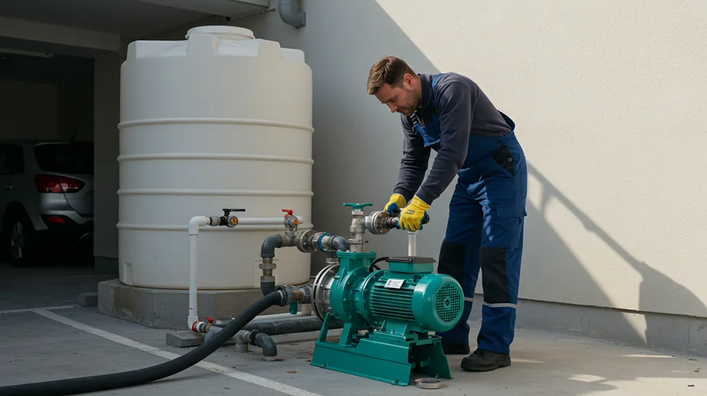 راهنمای نصب پمپ آب خانگی
